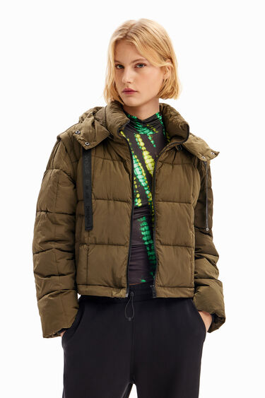 Abrigo padded desmontable | Desigual