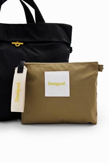 Wende-Shopping-Bag L Nylon | Desigual