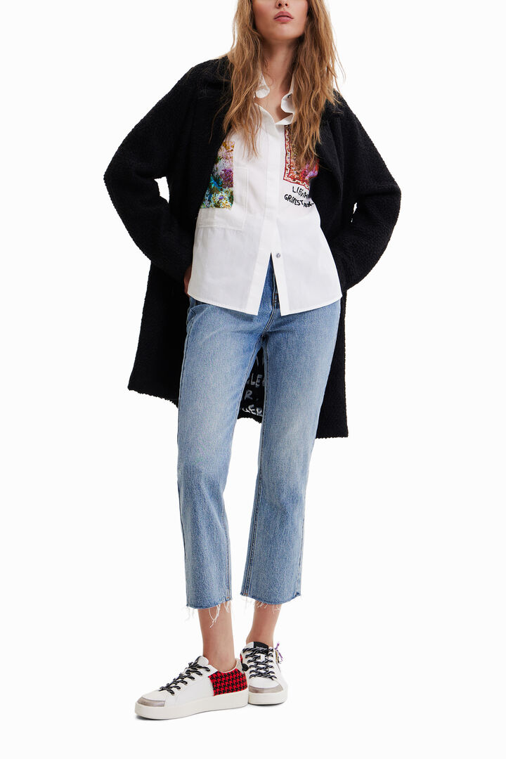 Embroidered patches shirt | Desigual