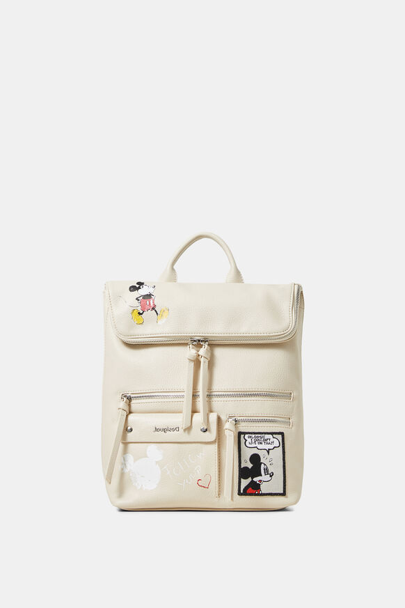 Mickey Mouse leather effect backpack | Desigual