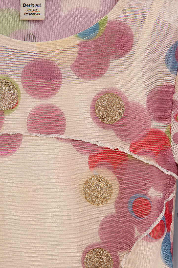 Long-sleeve floral T-shirt