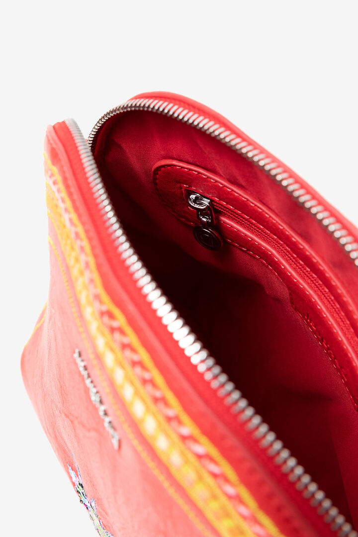 Borsa a tracolla con mandala ricamati | Desigual
