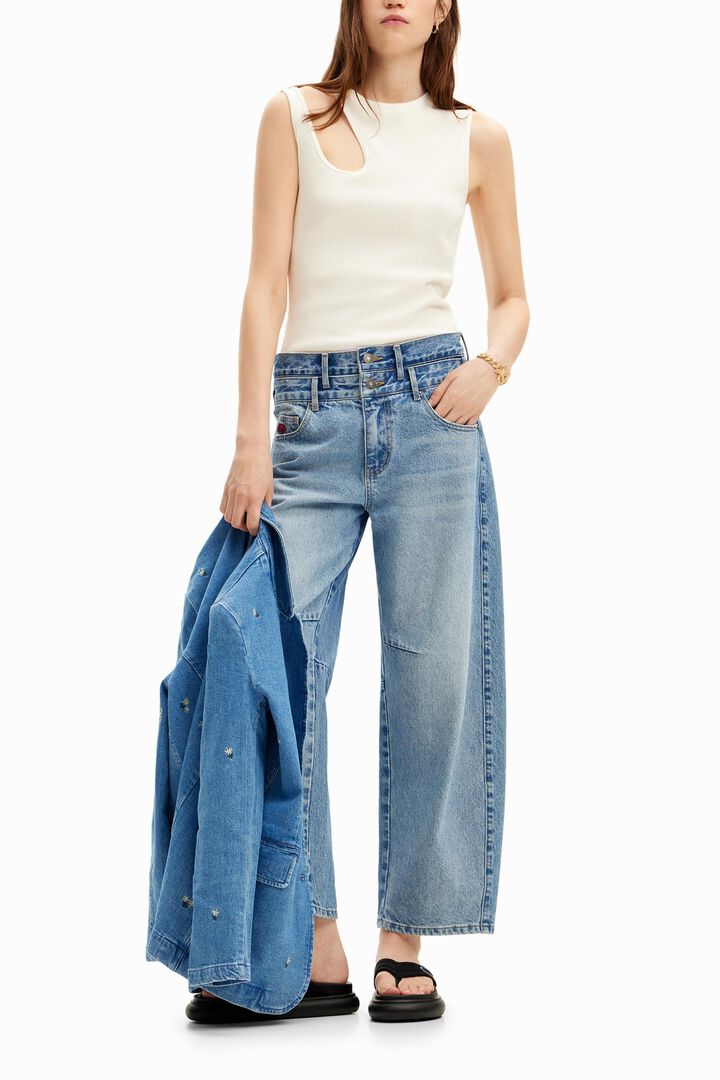 Cut-out vest top | Desigual