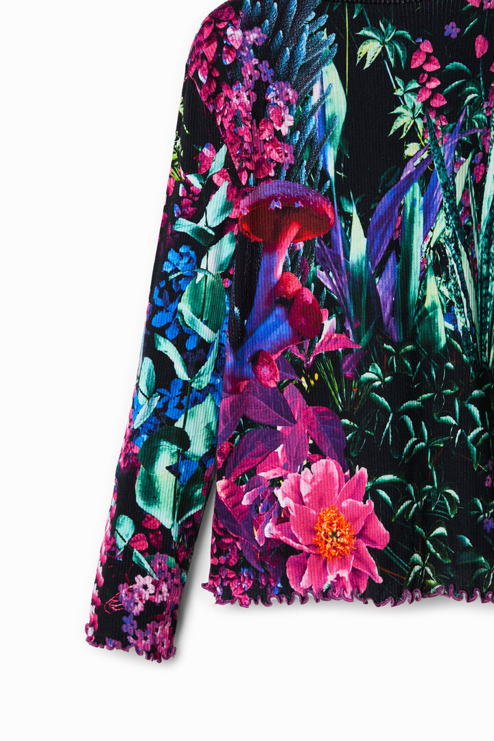 Slim nature fantasy T-shirt | Desigual