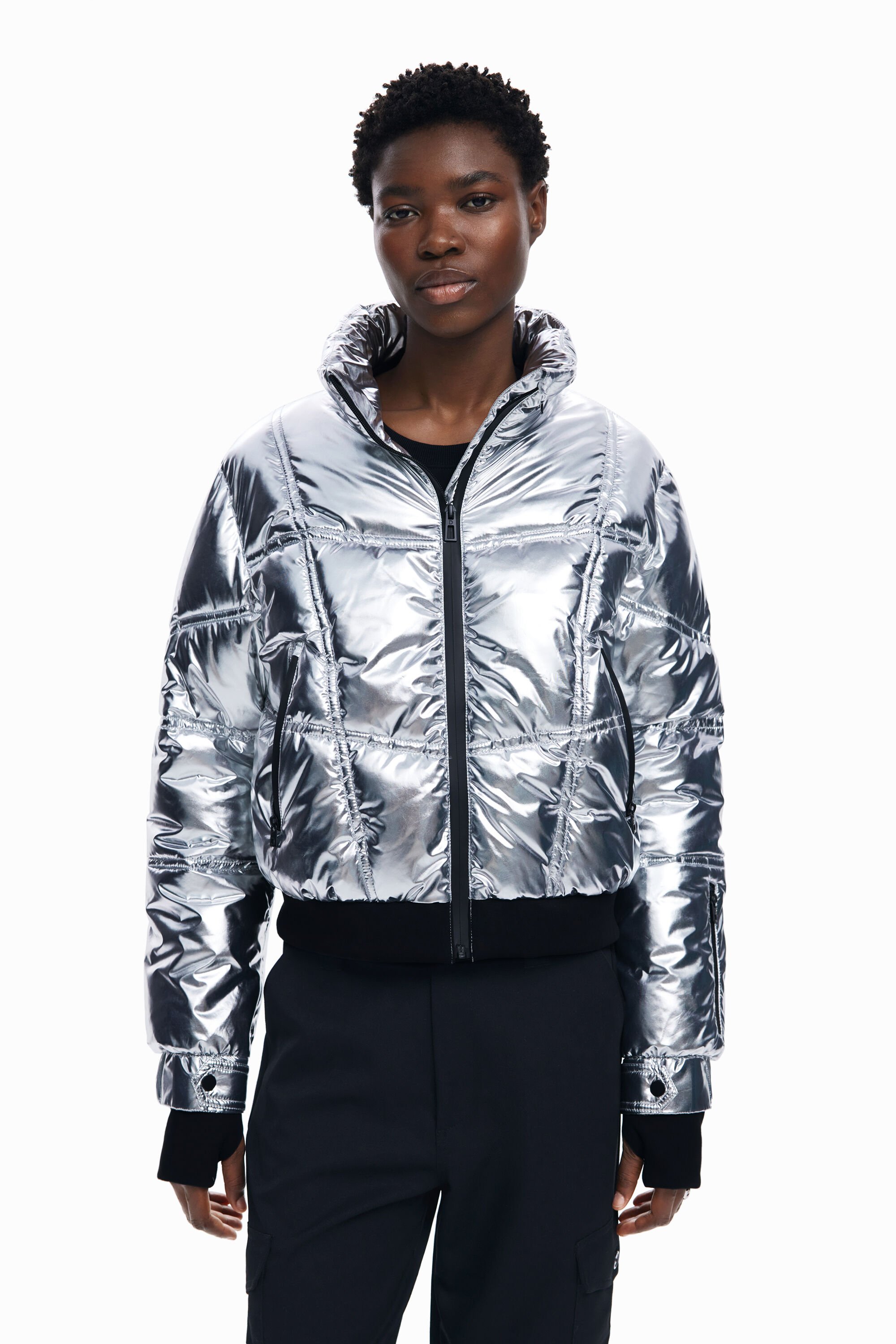Ladies Designer Padded and Quilted Jackets and Coats Desigual