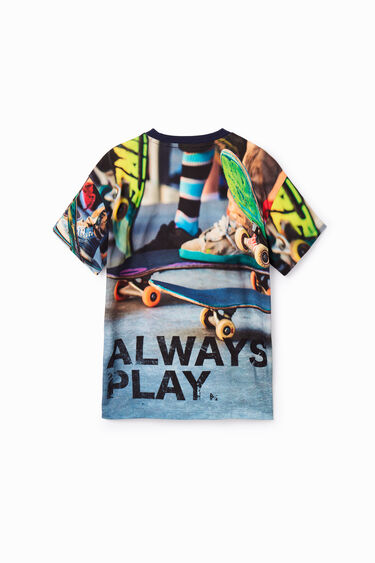Camiseta fotográfico skate | Desigual