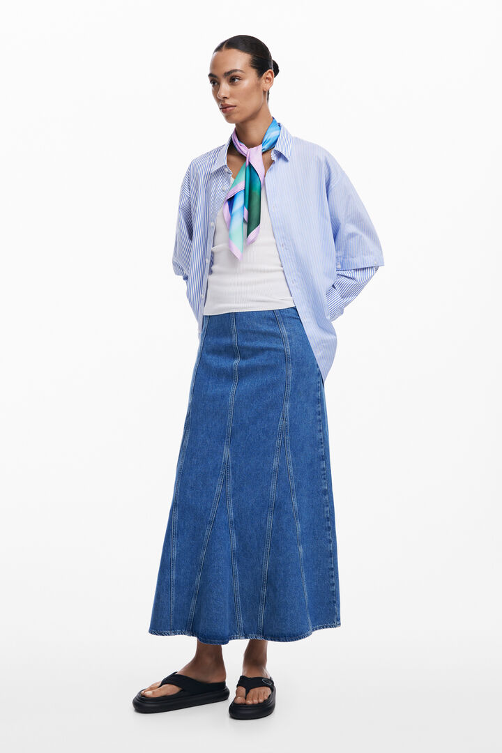 Watercolor floral scarf | Desigual