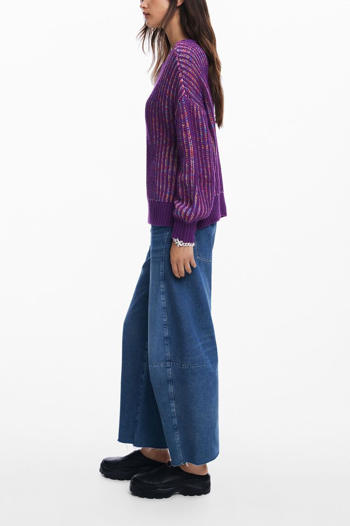 Jersey punto rayas | Desigual