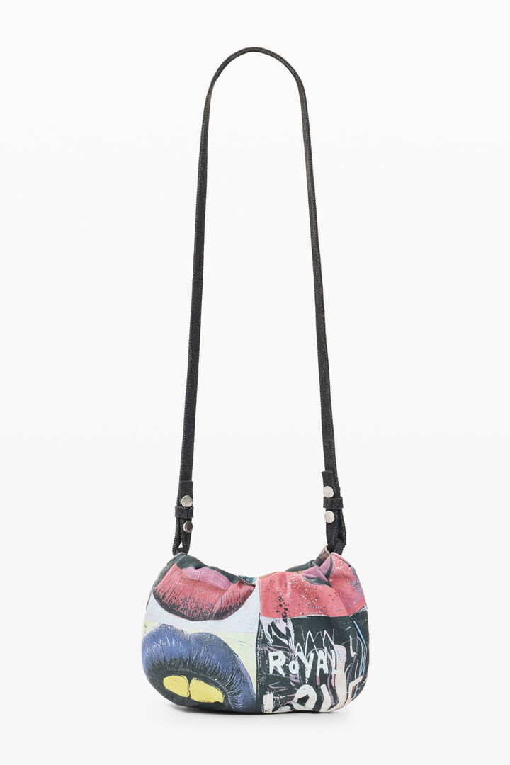 Large Printed Crossbody Wallet