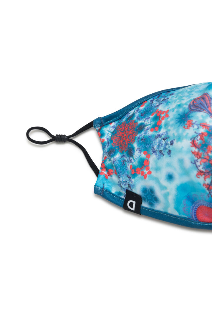 Tie-dye face mask + pouch | Desigual