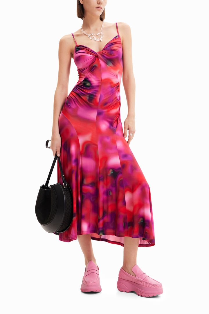 Vestido slim midi Maitrepierre | Desigual