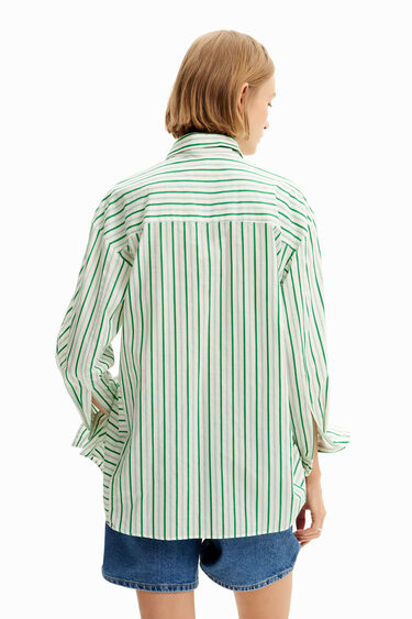 Oversize striped shirt | Desigual