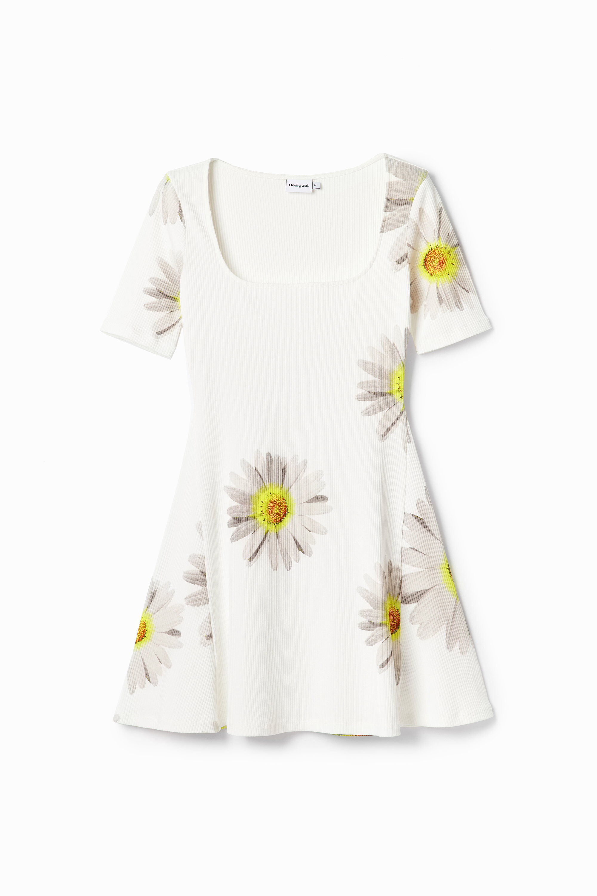 Kurzes Kleid Margeriten M. Christian Lacroix