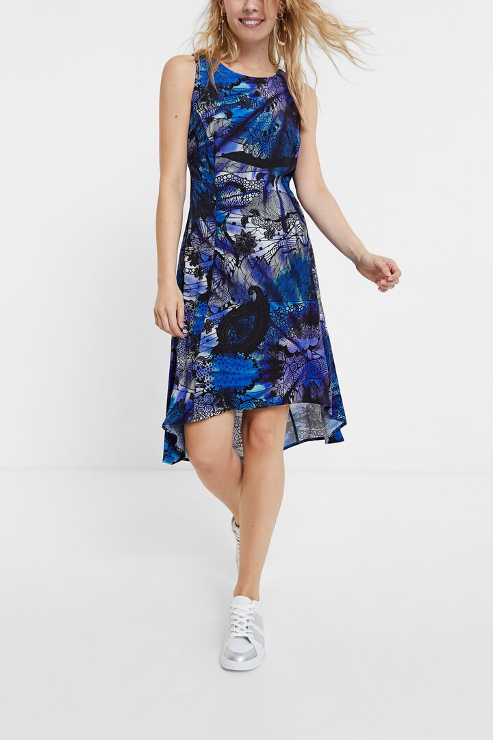 Geblümtes, ärmelloses Kleid | Desigual