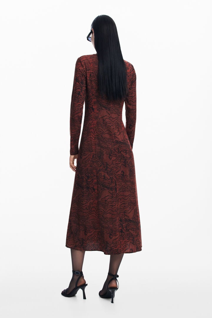 Vestido líneas desiguales | Desigual