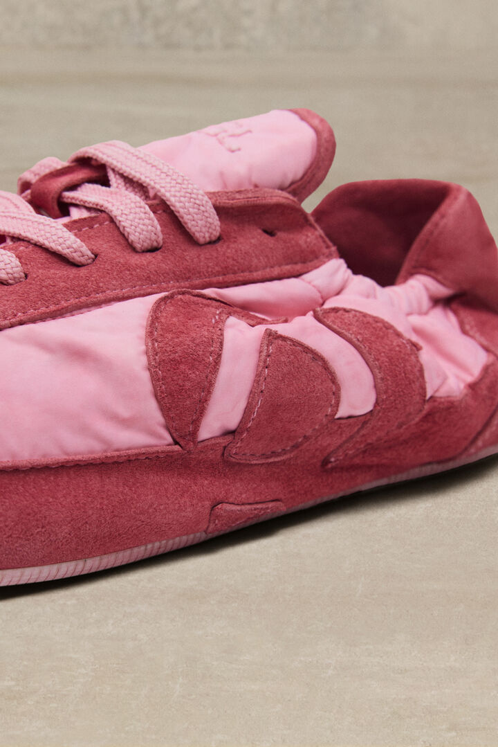 Studio combined leather sneaker | Desigual