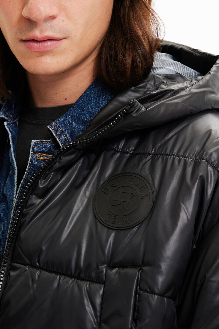 Long puffer coat | Desigual