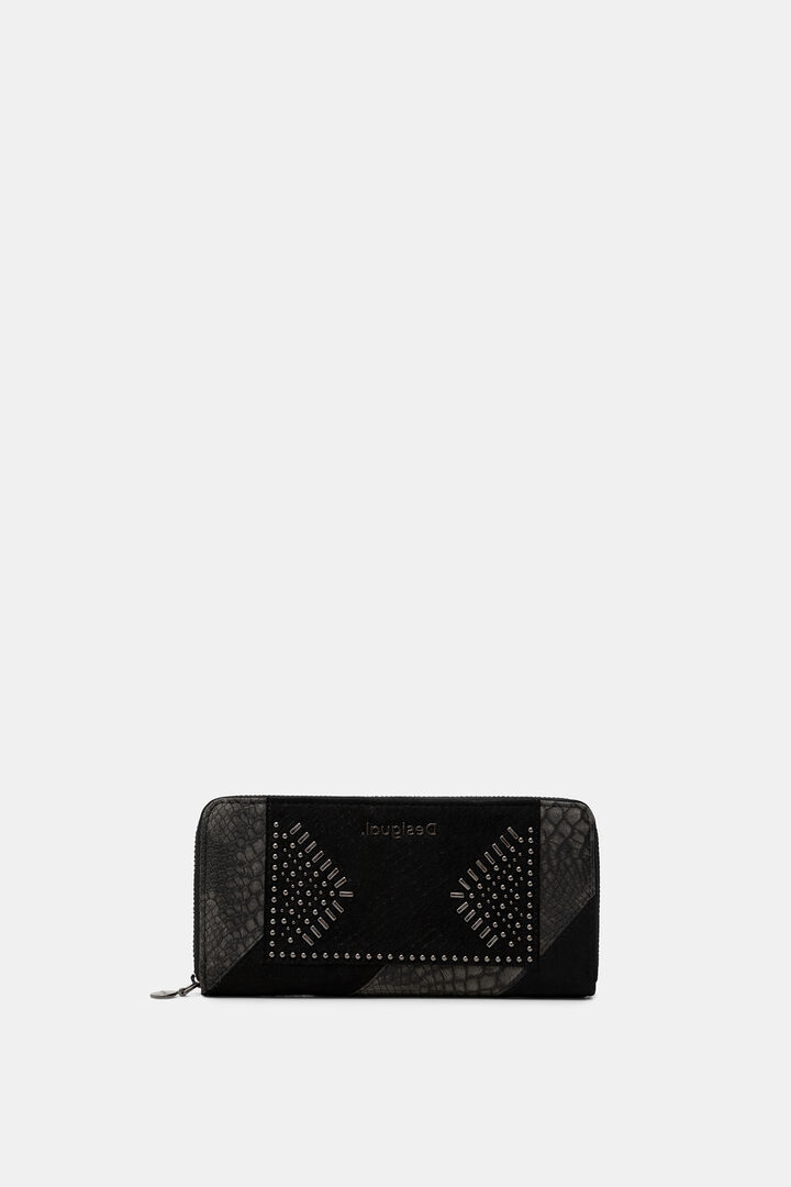 Reptile effect wallet studs | Desigual