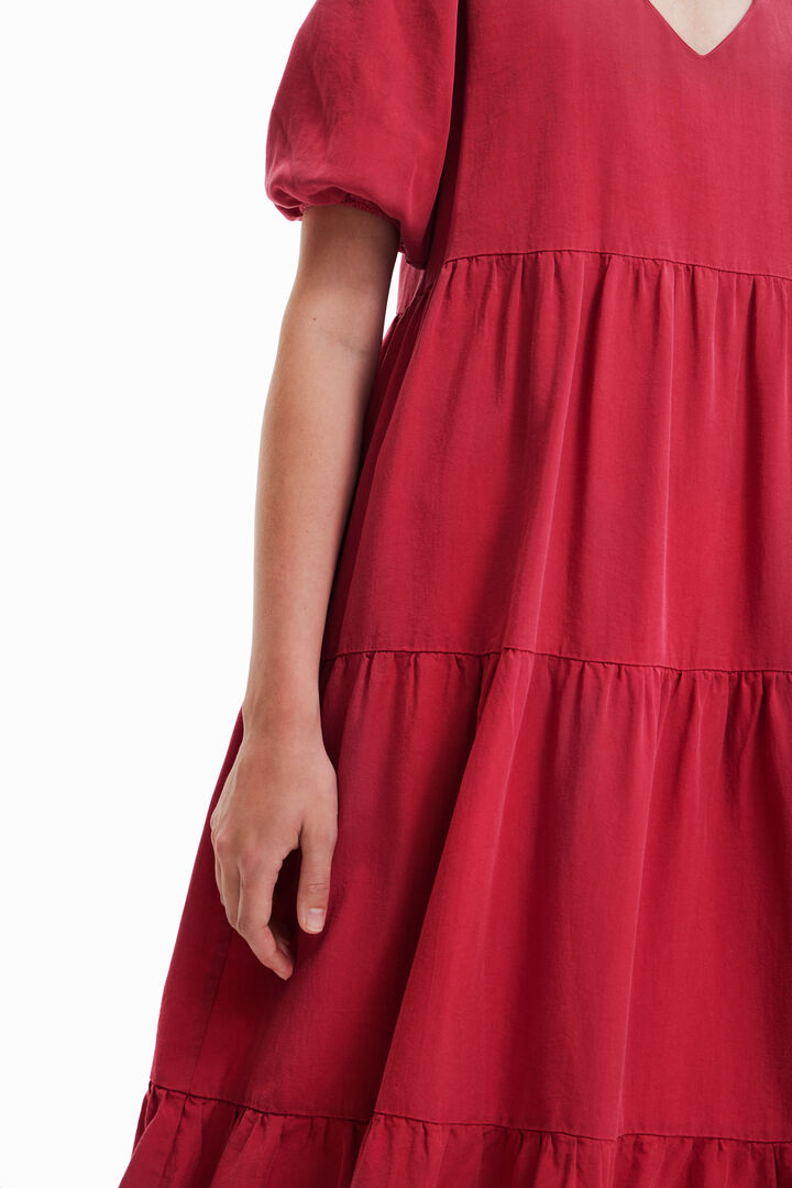 Vestido midi corazón | Desigual