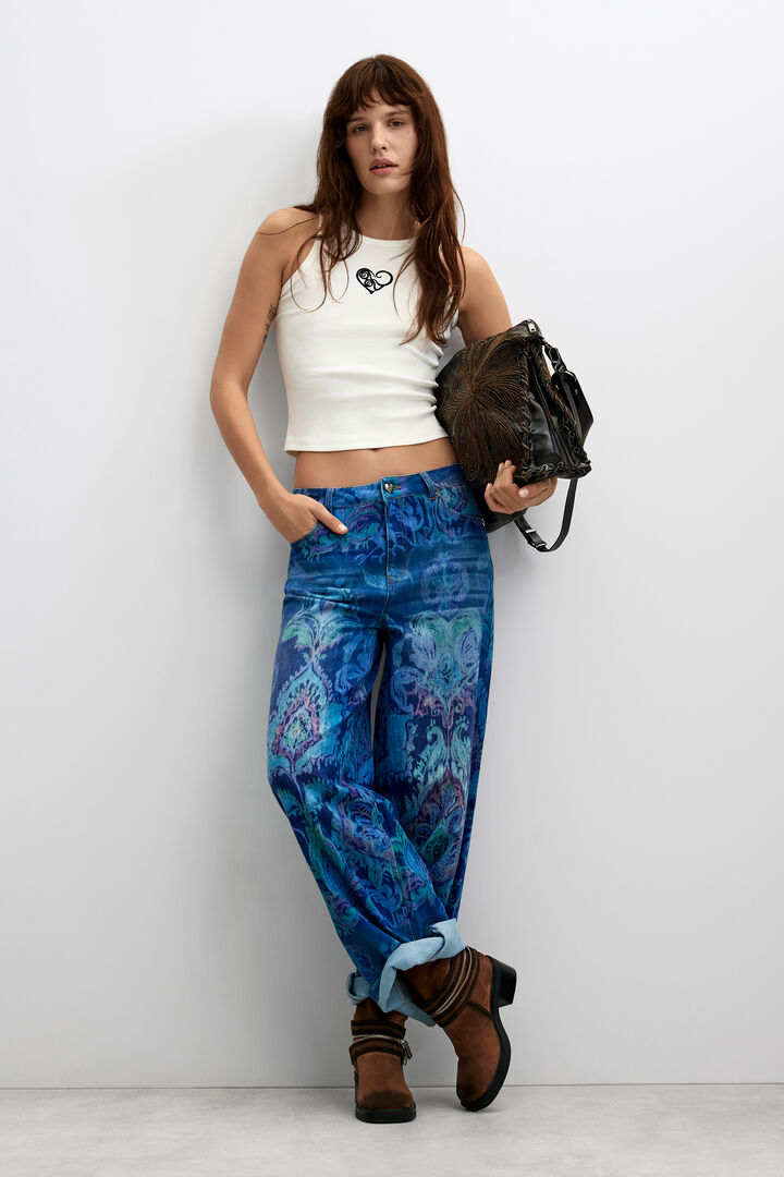 Jean large coupe wide leg
