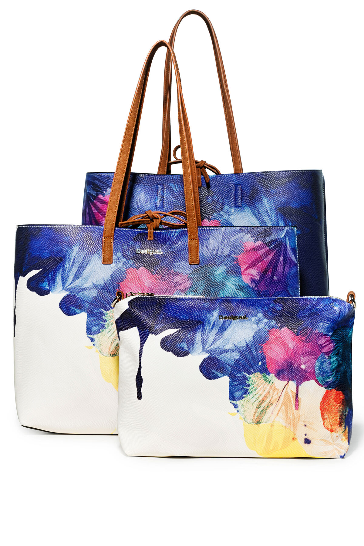 Reversible 3-in-1 bag - Corel Seattle | Desigual.com