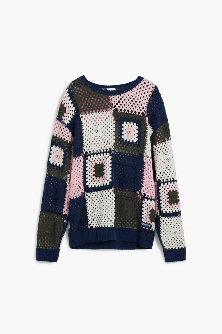 Sudadera crochet patch