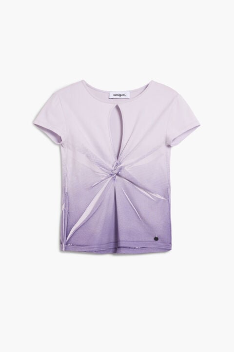 SHORT-SLEEVE T-SHIRT WITH OPENING
