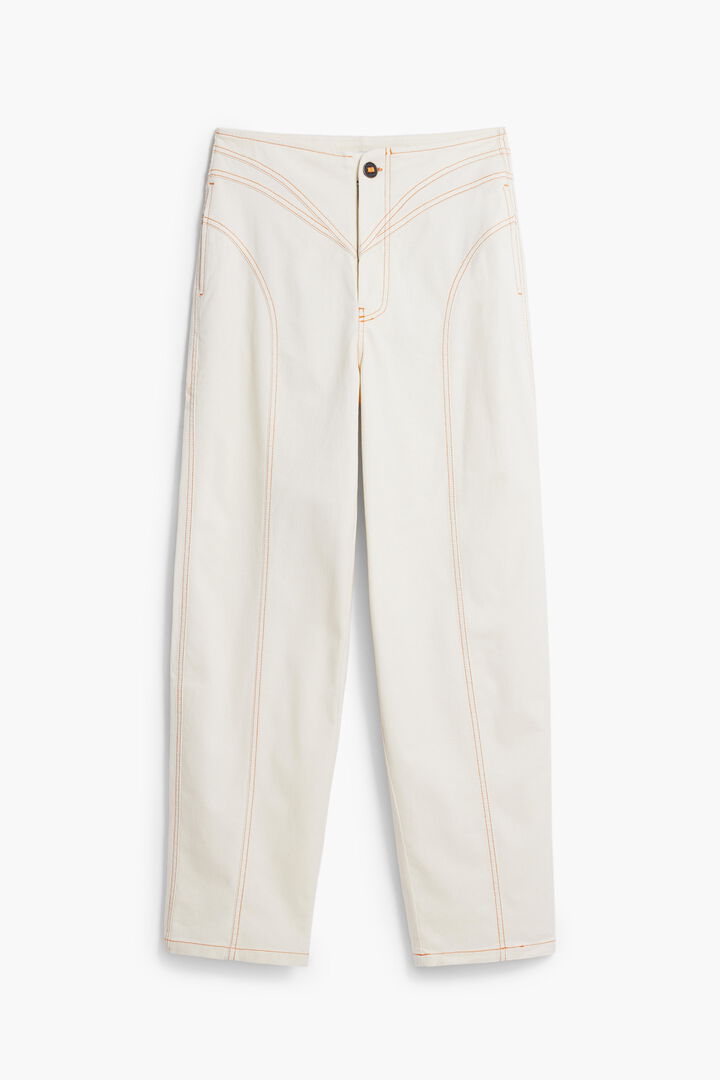 Pantalón balloon bolsillos frontales | Desigual