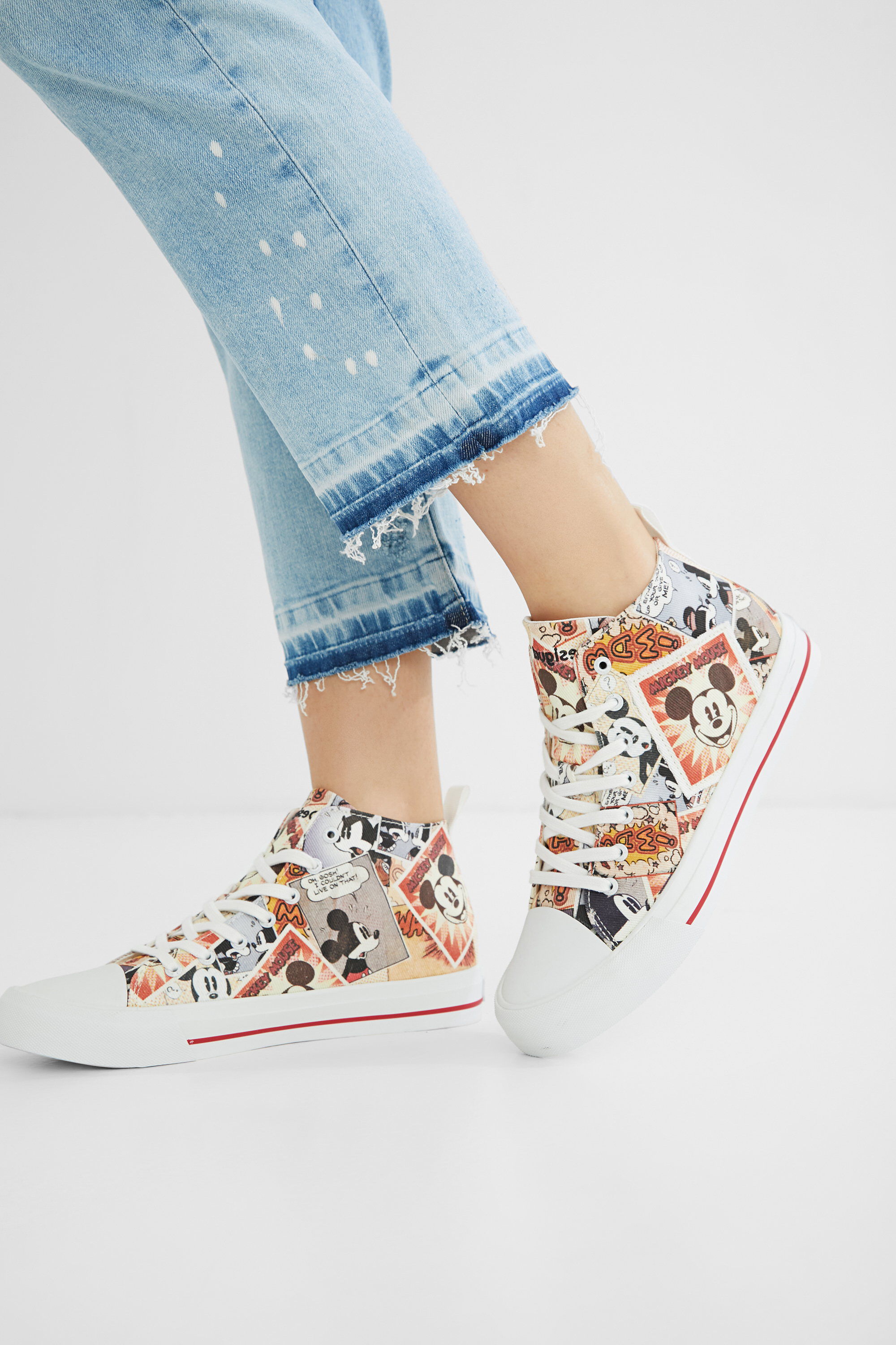 Zapatillas mickey mouse desigual clearance
