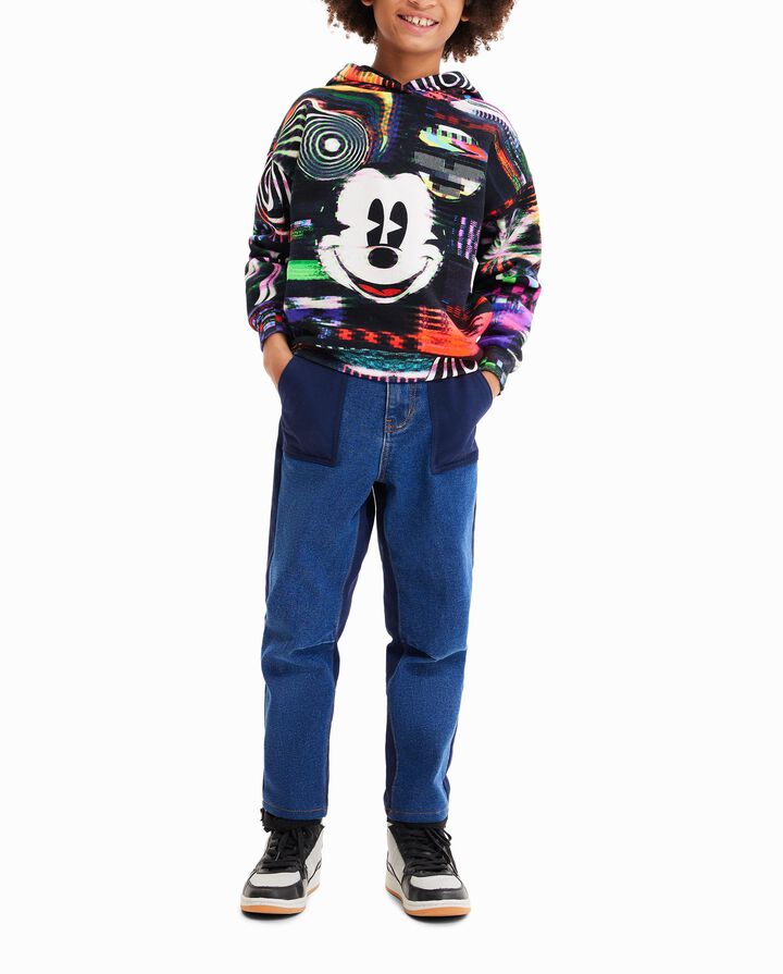 Bluza glitch Myszka Miki | Desigual