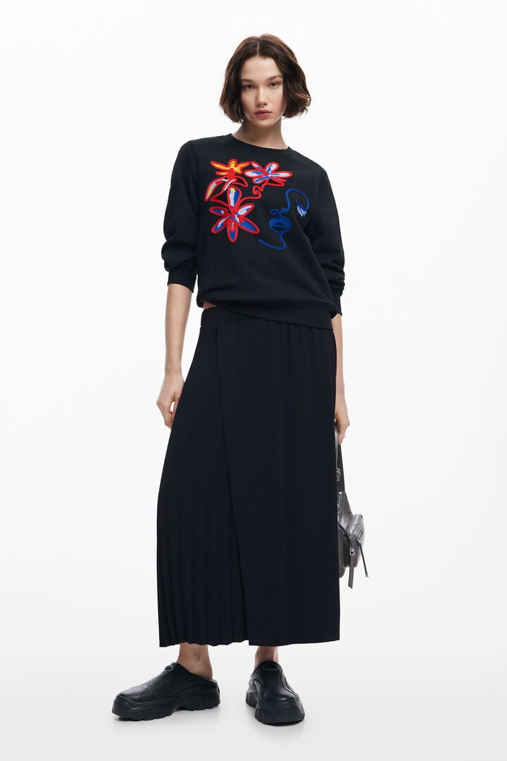 Sweatshirt with Arty print | Desigual