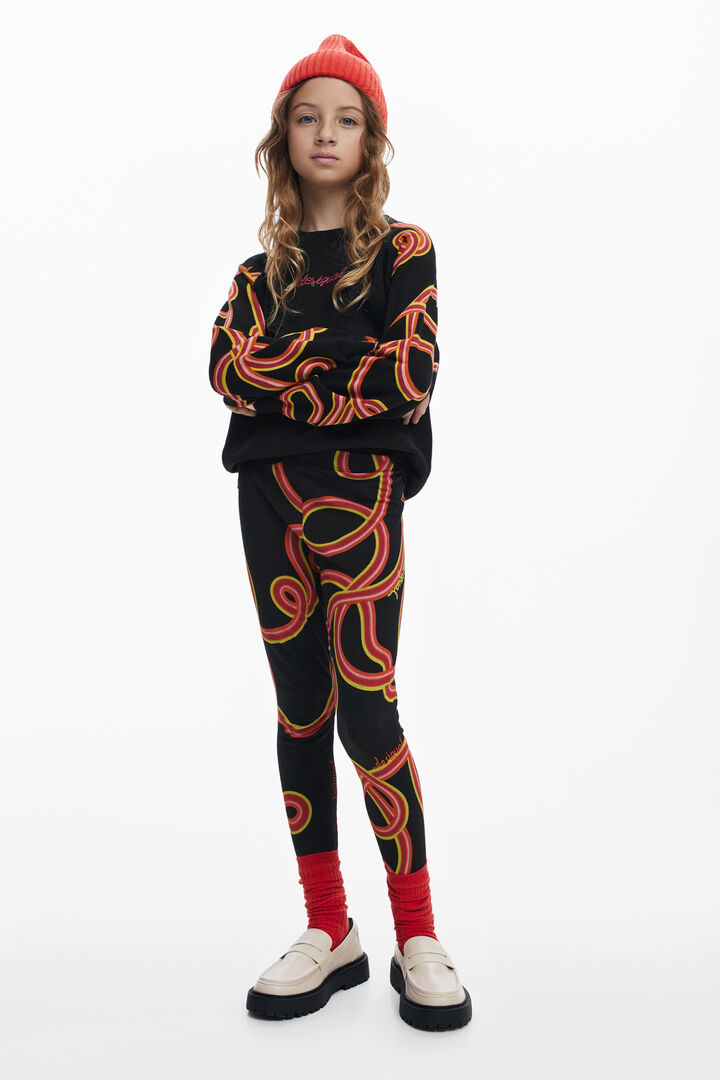 Serpentine leggings