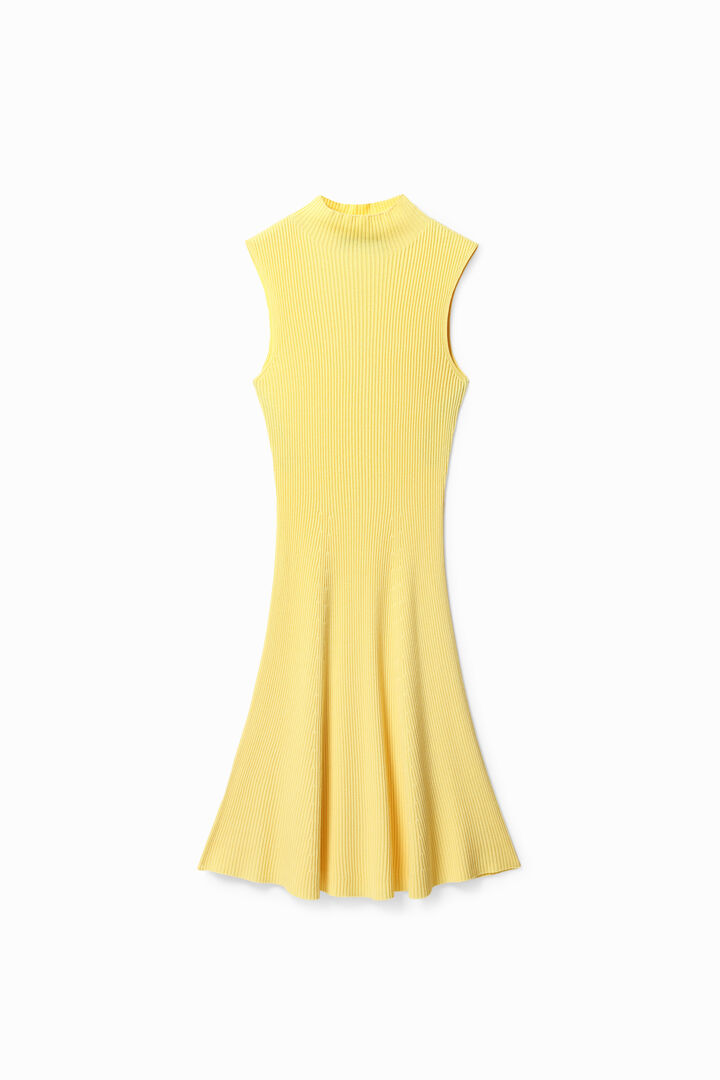 Vestido corto skater canalé | Desigual