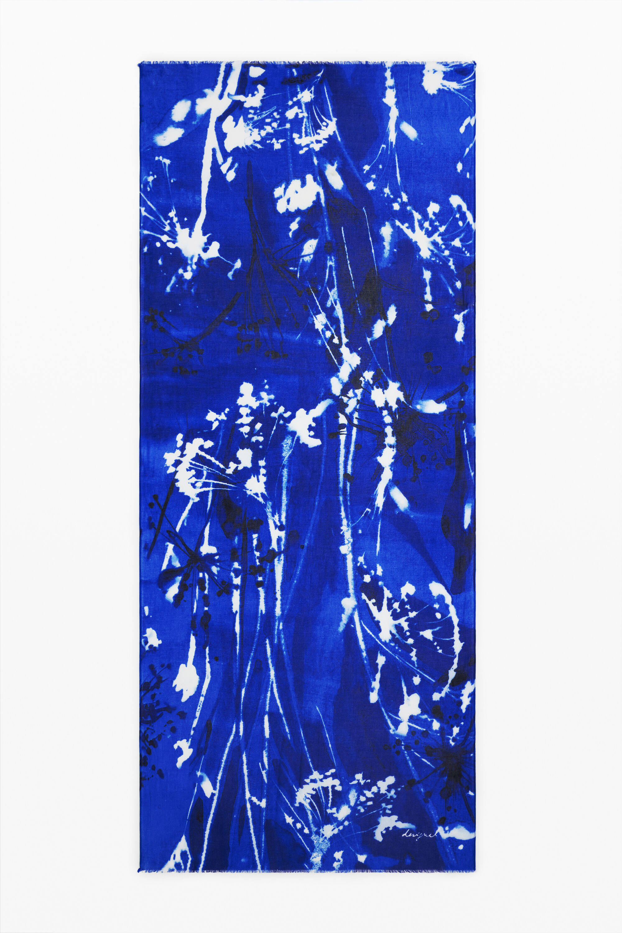 desigual Foulard met druppels - BLUE