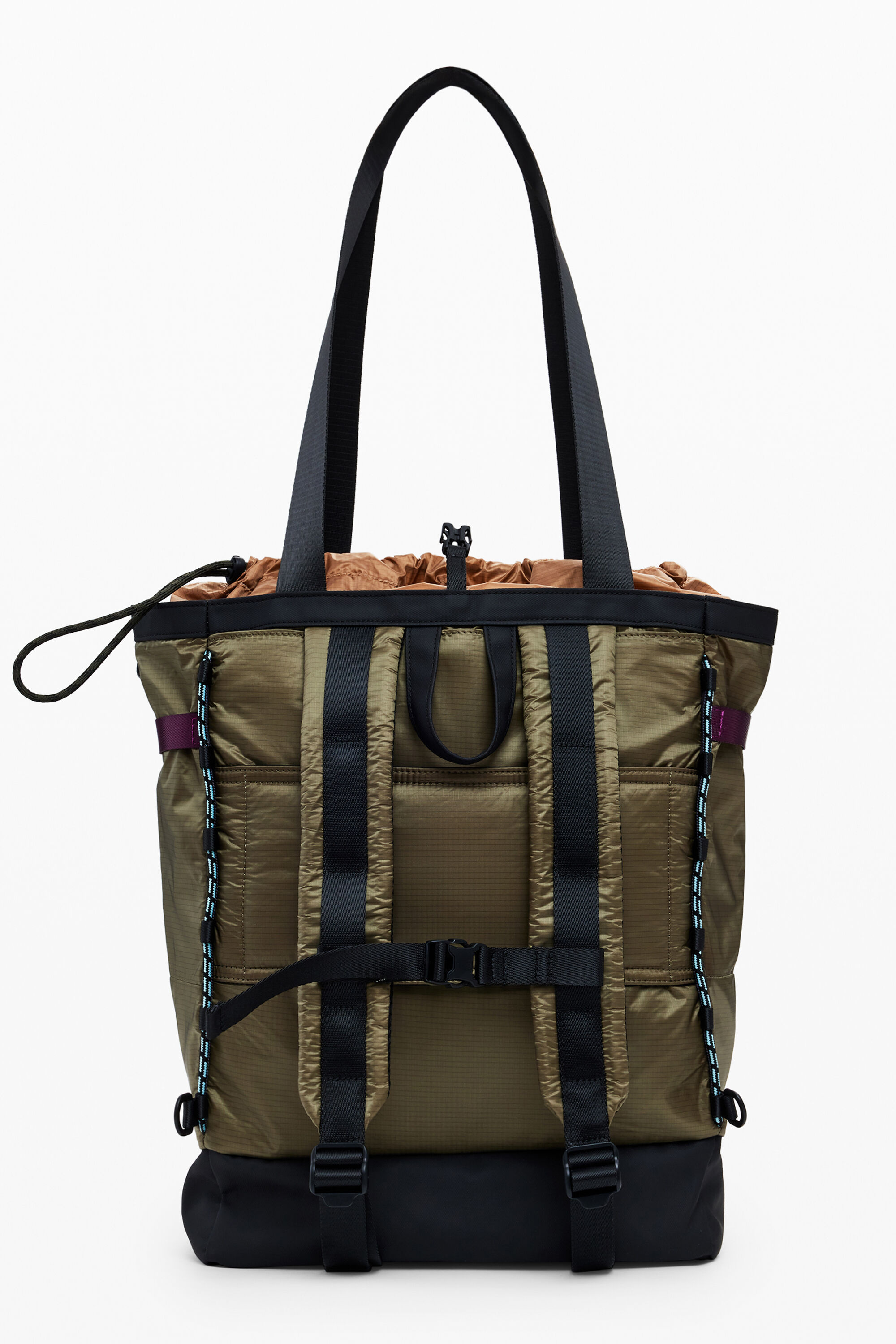 Desigualのバック スタッズ付きハンドバッグ I Desigual.com