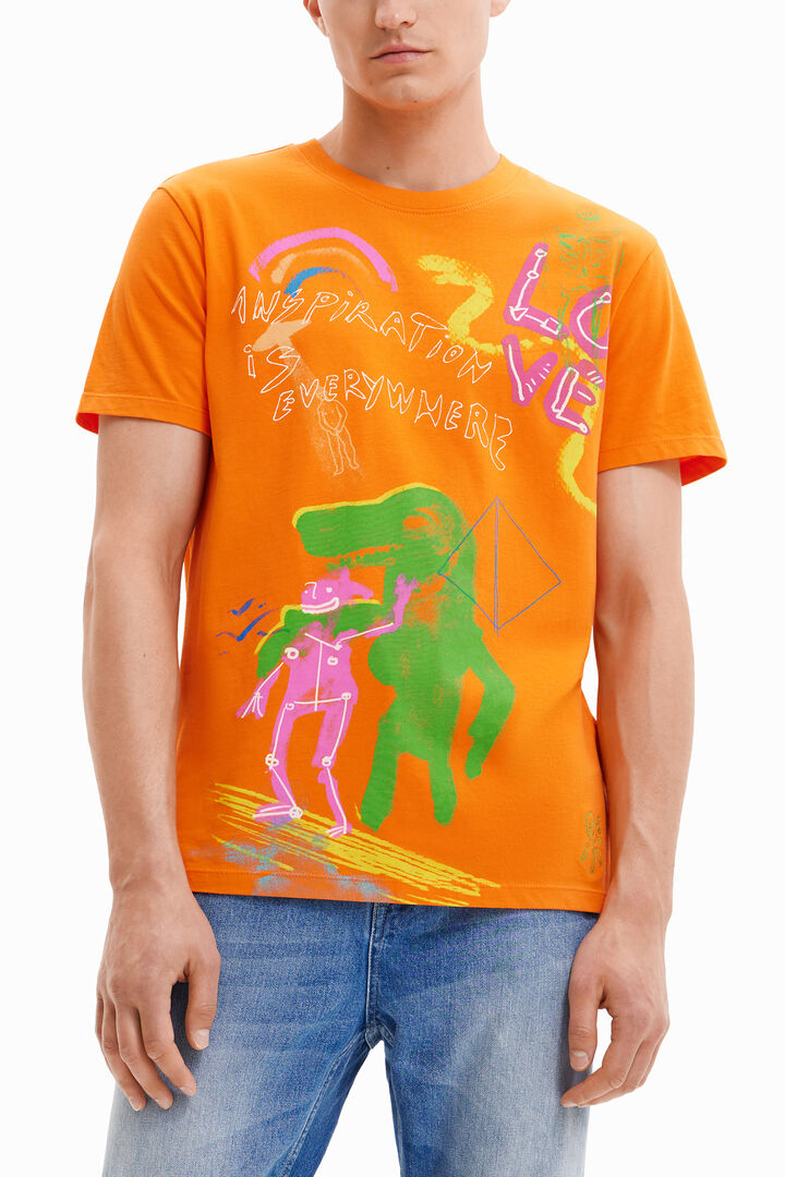Camiseta manga corta dino | Desigual