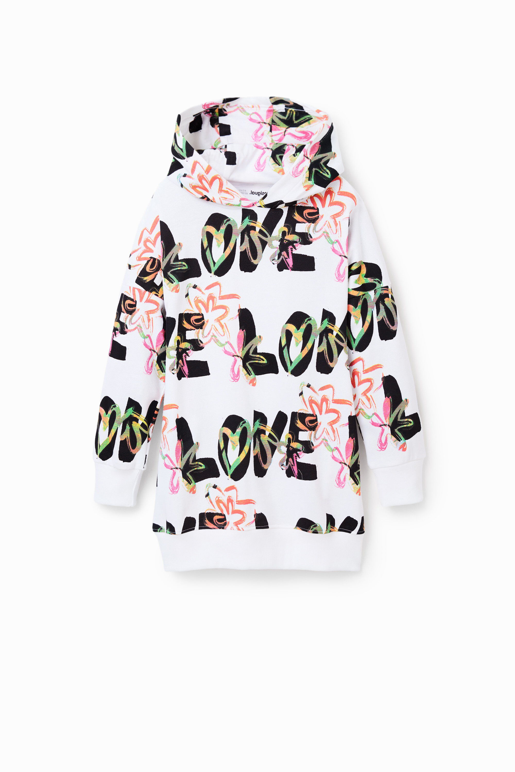 Robe sweat-shirt Love