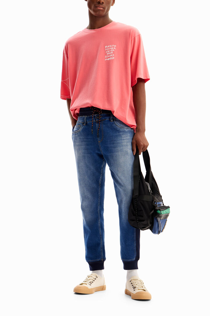 Relaxed acid-wash T-shirt | Desigual