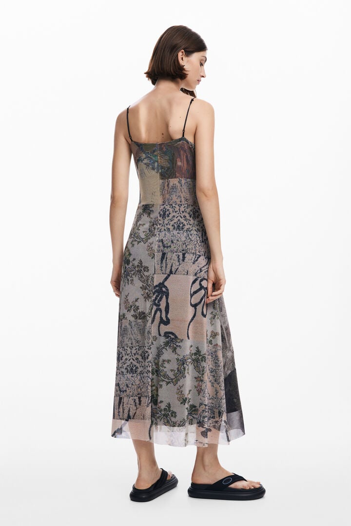 Printed midi dress | Desigual