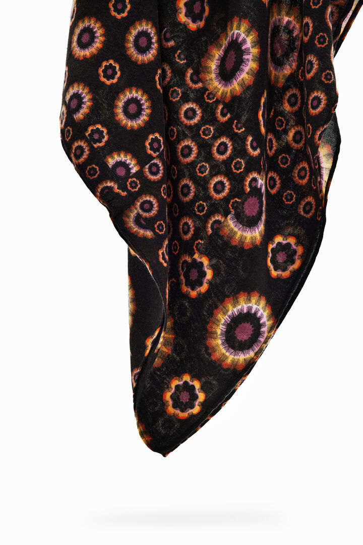 Foulard rectangulaire géométrique | Desigual