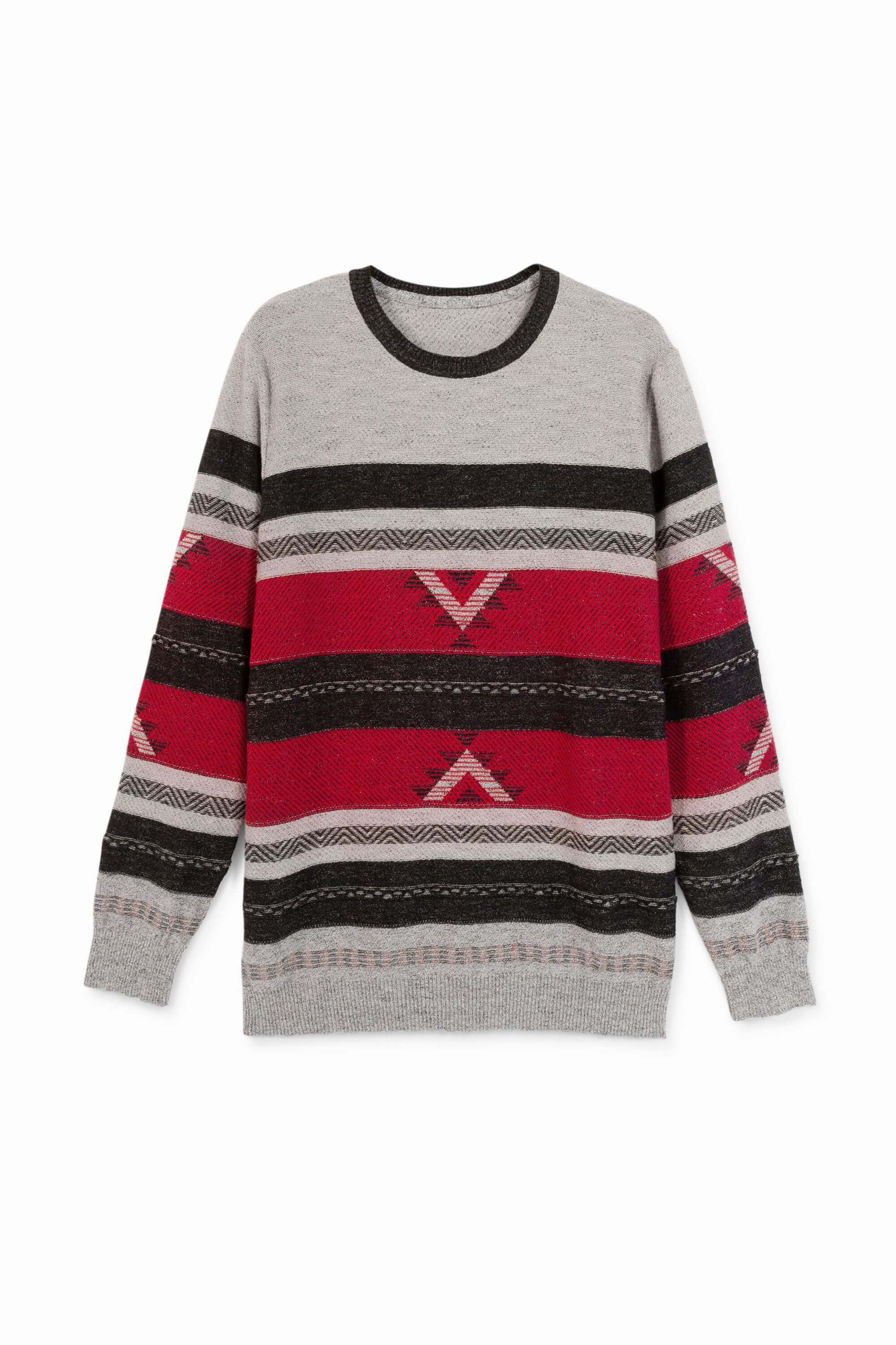 Knit jumper friezes