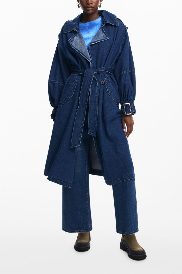 Denim trenchcoat | Desigual