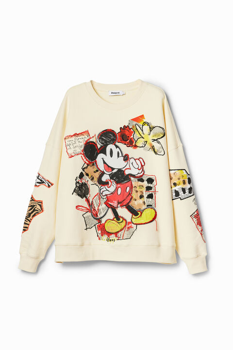 OVERSIZED MICKEY MOUSE SWEATSHIRT