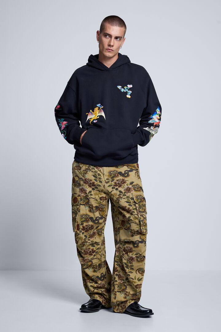 Embroidered Hoodie