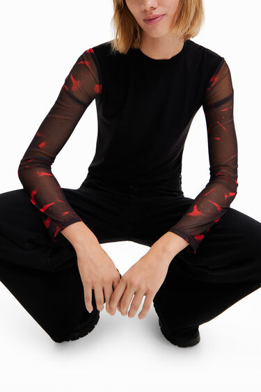 Camiseta arty combinada | Desigual