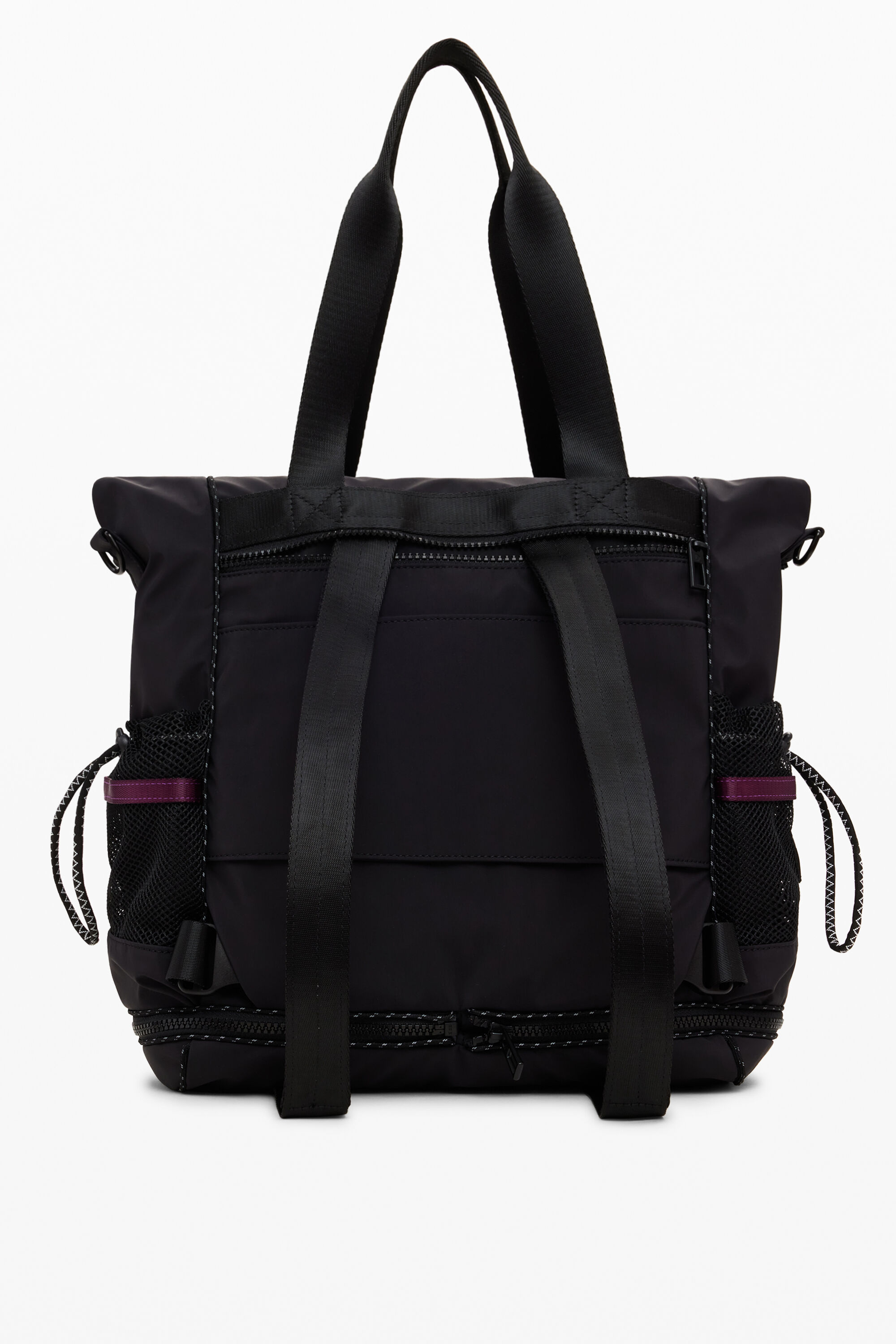 Desigual Xl Multiposition Voyager Backpack In Black