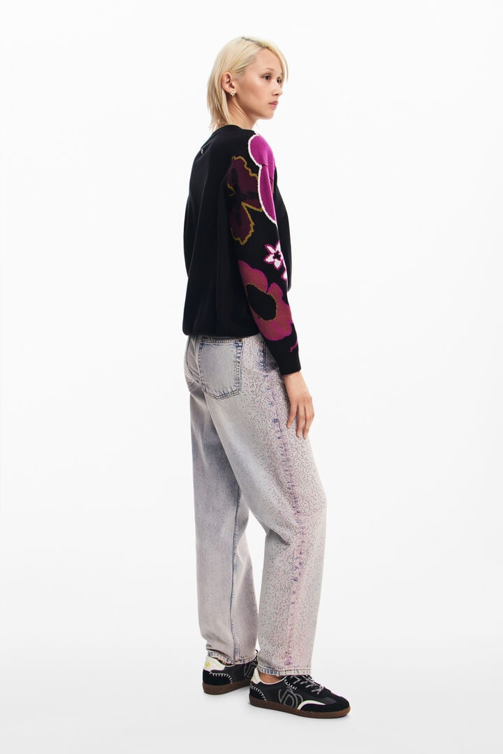 Jersey  mangas flores | Desigual