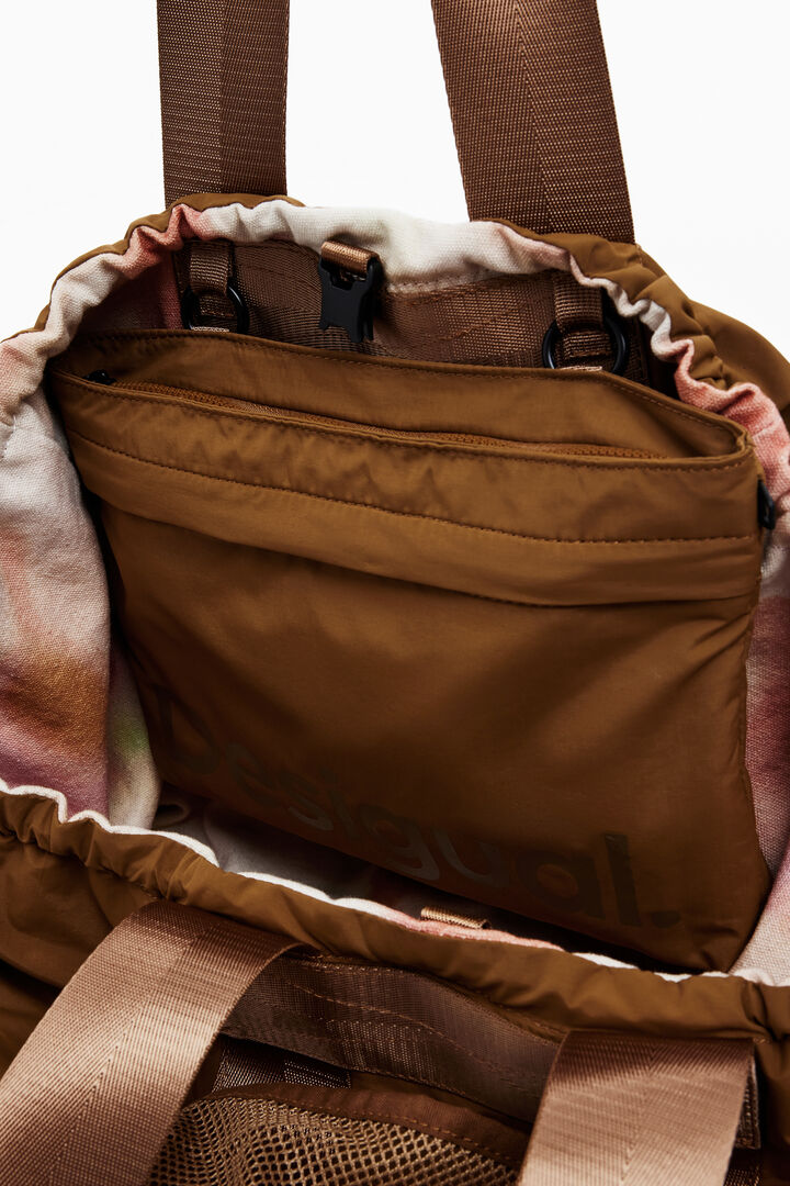 Bolso nylon reversible mediano | Desigual