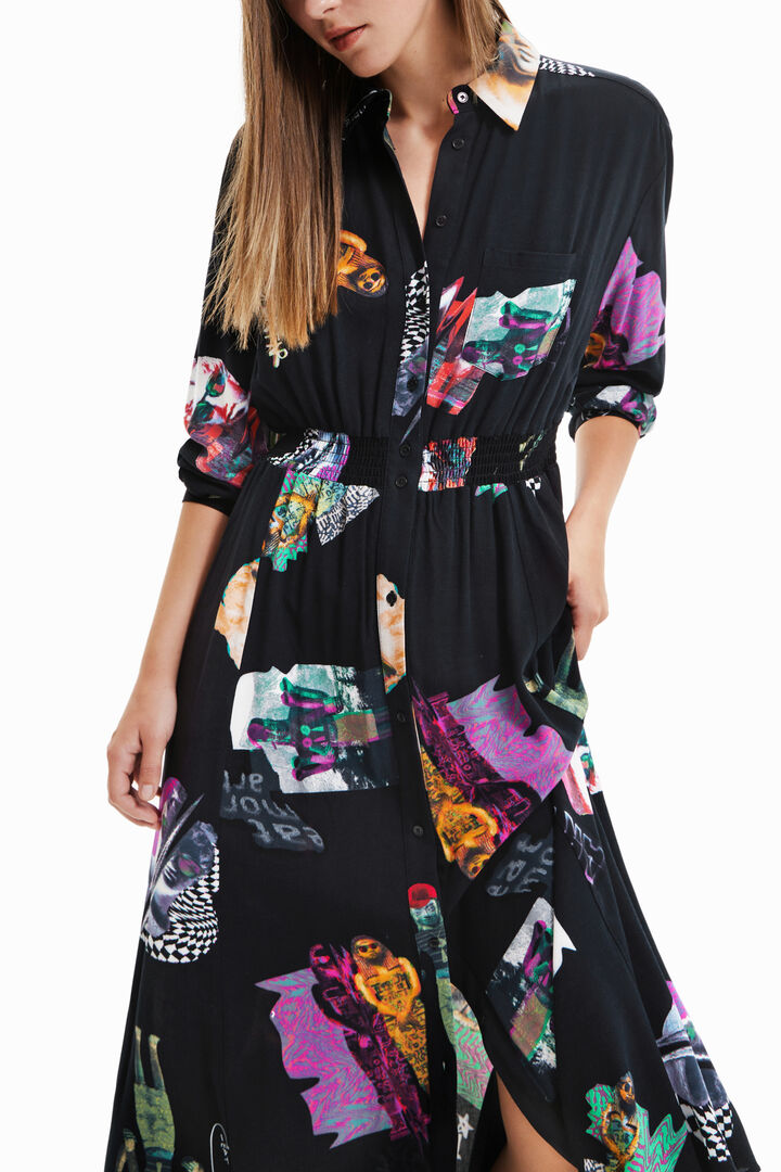 Midi shirt dress | Desigual