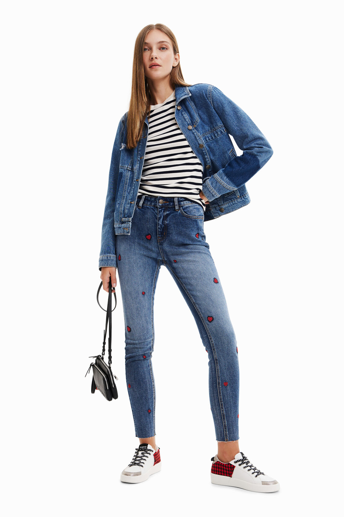 ajuste Transparente Levántate Vaqueros Skinny | Desigual.com